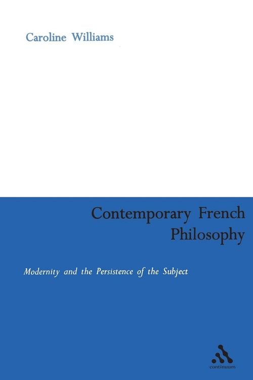 Produktbild: Contemporary French Philosophy