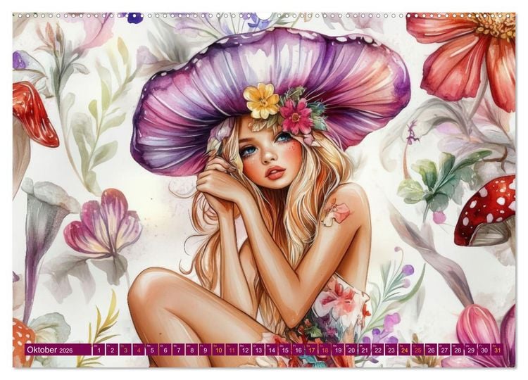 Produktbild: M&auml;rchenlandreisen (hochwertiger Premium Wandkalender 2026 DIN A2 quer), Kunstdruck in Hochglanz
