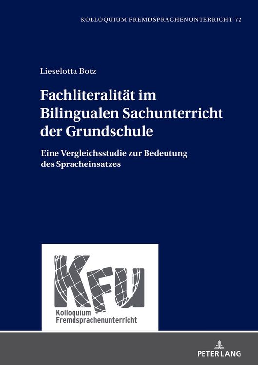 Produktbild: Fachliteralit&auml;t im Bilingualen Sachunterricht der Grundschule