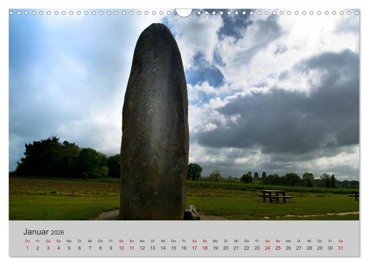 Produktbild: Die Sch&ouml;nheit der Bretagne (Wandkalender 2026 DIN A3 quer), CALVENDO Monatskalender