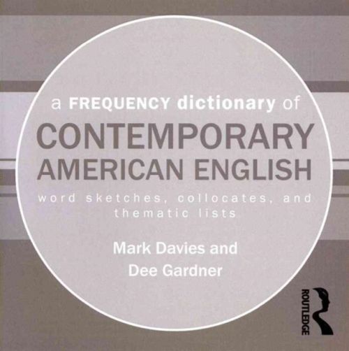 Produktbild: Davies, M: A Frequency Dictionary of Contemporary American E