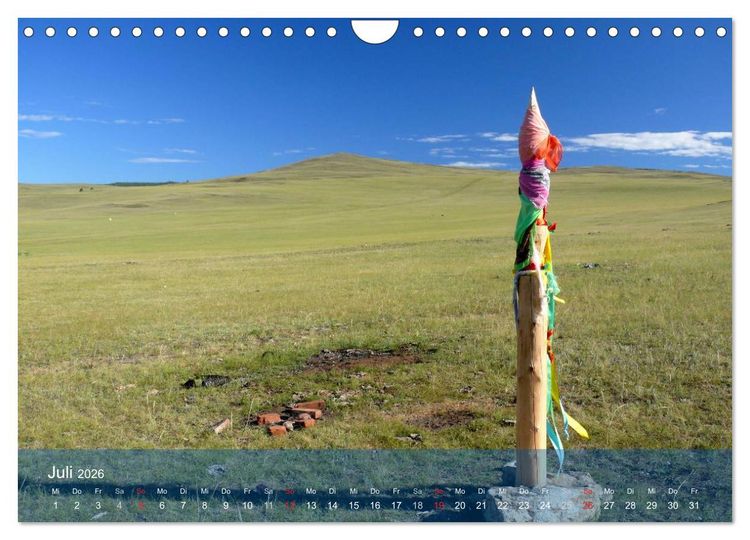 Produktbild: Olchon - Insel im Baikalsee (Wandkalender 2026 DIN A4 quer), CALVENDO Monatskalender