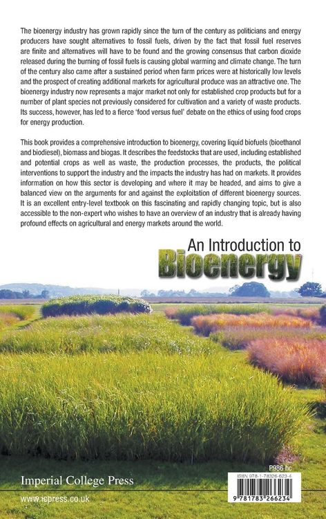 Produktbild: Introduction To Bioenergy, An