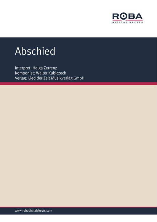 Produktbild: Abschied