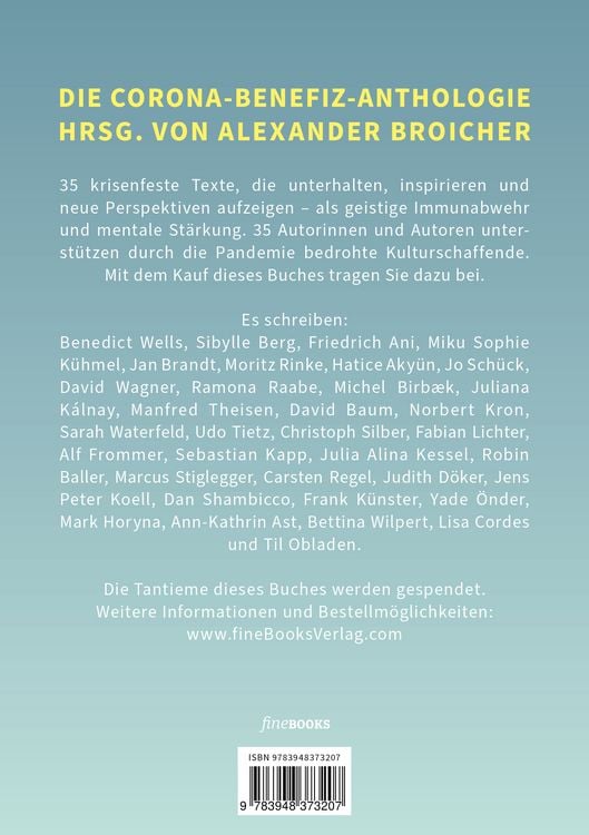 Produktbild: TAGE WIE DIESE In Zeiten des Abstands