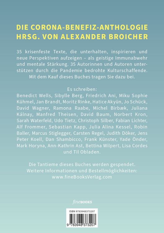 Produktbild: TAGE WIE DIESE In Zeiten des Abstands
