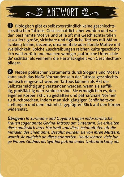 Produktbild: Das gro&szlig;e Tattoo Quiz