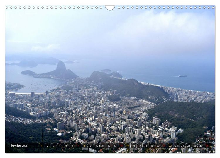 Produktbild: Tout simplement Rio de Janeiro (Calendrier mural 2026 DIN A3 vertical), CALVENDO calendrier mensuel