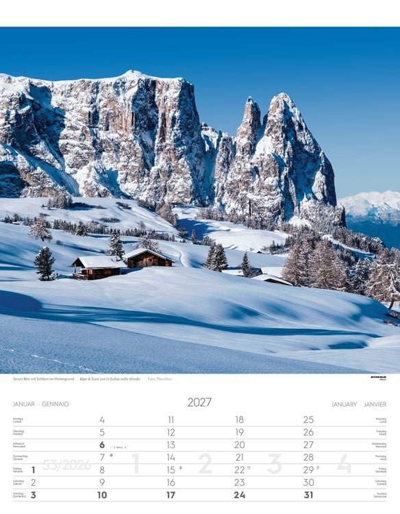 Produktbild: S&uuml;dtirol Kalender 2027