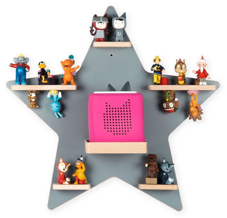 Produktbild: Wandregal  "Stern" f&uuml;r Toniebox
