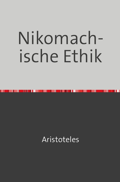 Produktbild: Nikomachische Ethik