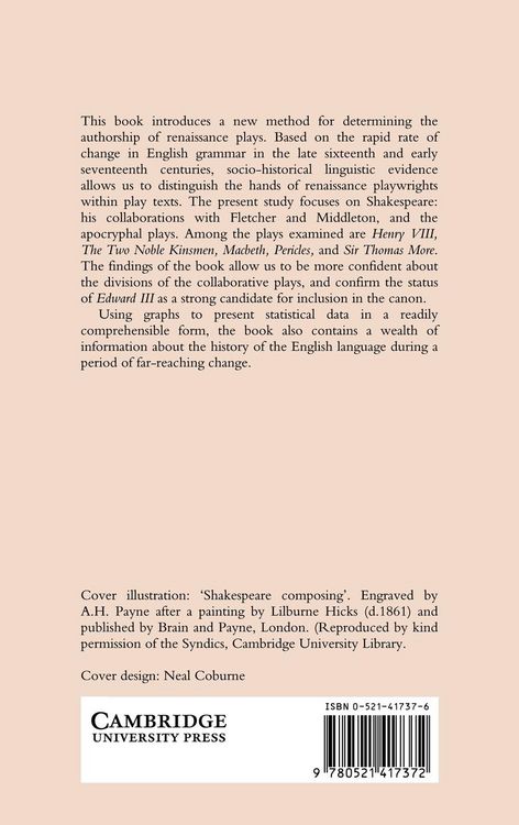 Produktbild: The Authorship of Shakespeare's Plays