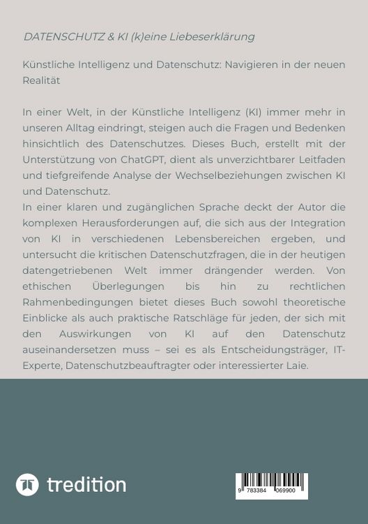 Produktbild: Datenschutz & KI