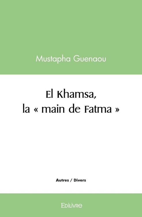 Produktbild: El khamsa, la main de fatma