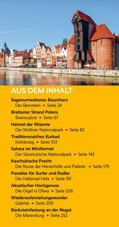 Produktbild: TRESCHER Reisef&uuml;hrer Polnische Ostseek&uuml;ste