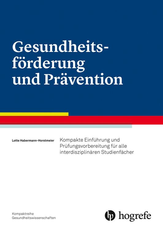 Produktbild: Gesundheitsf&ouml;rderung und Pr&auml;vention