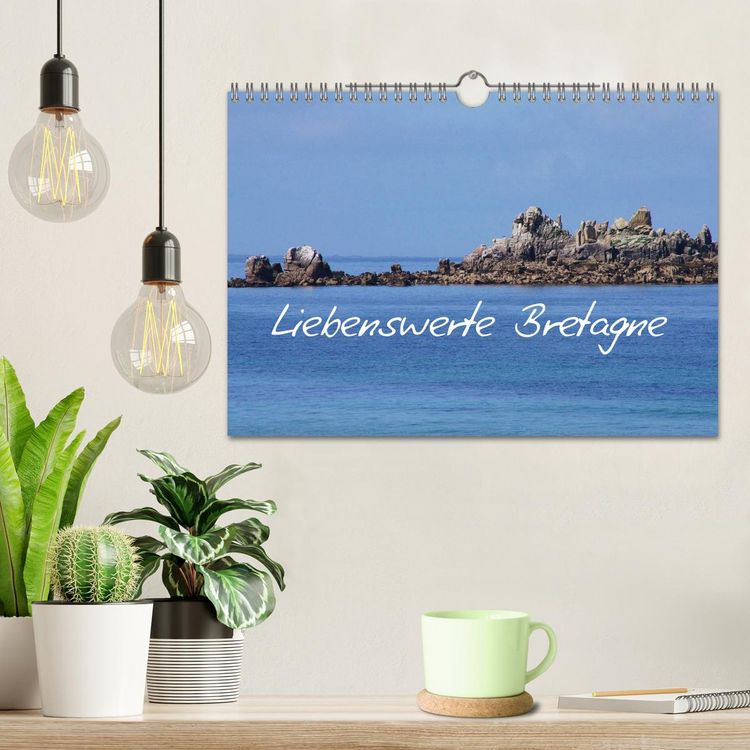 Produktbild: Liebenswerte Bretagne (Wandkalender 2026 DIN A4 quer), CALVENDO Monatskalender