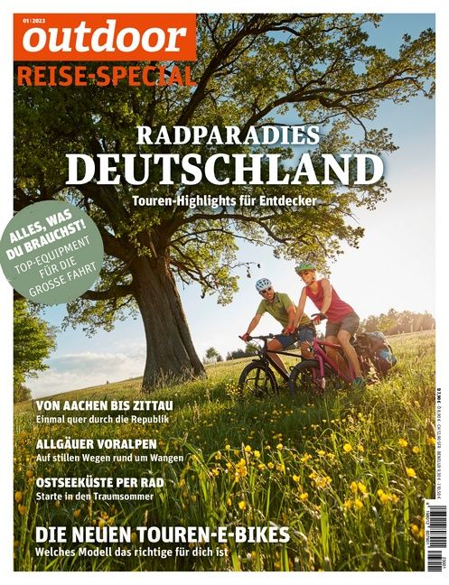 Produktbild: Outdoor Touren - Radtouren 01/2023