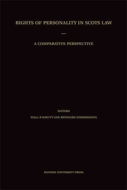 Produktbild: Rights of Personality in Scots Law