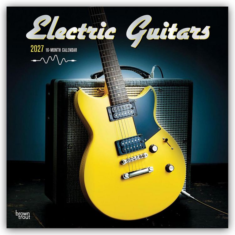 Produktbild: Electric Guitars &ndash; Elektrische Gitarren 2027 &ndash; 16-Monatskalender