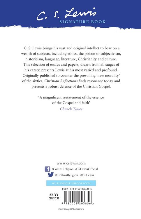 Produktbild: Christian Reflections
