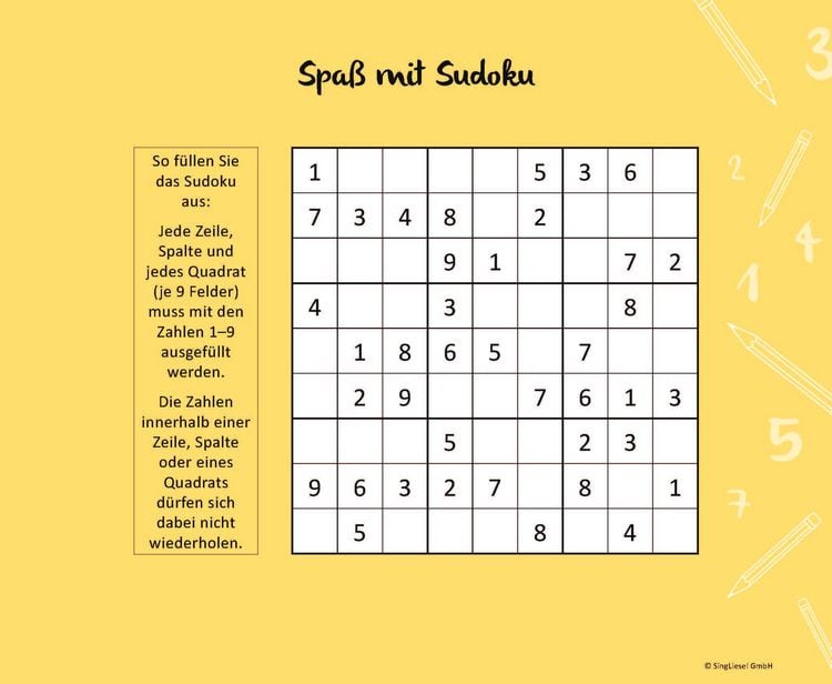 Produktbild: Einfache Sudokus f&uuml;r Senioren, die Spa&szlig; machen. R&auml;tsel-Spa&szlig;, Besch&auml;ftigung und Ged&auml;chtnistraining f&uuml;r Senioren. Auch mit Demenz. Gro&szlig;druck.