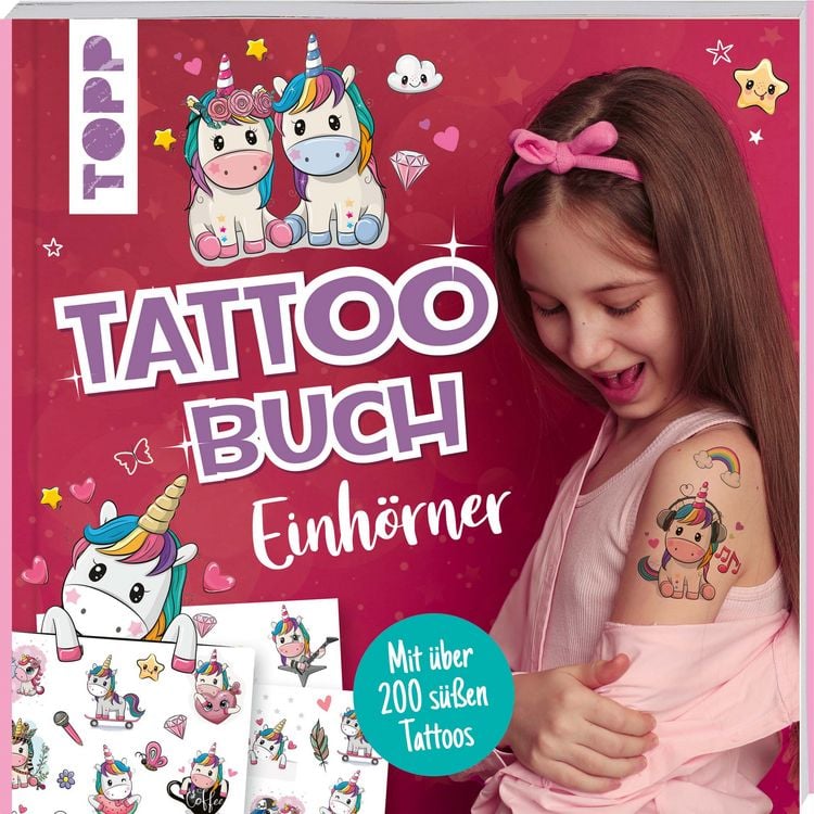 Bild vom Artikel Tattoobuch Einhörner vom Autor Frechverlag