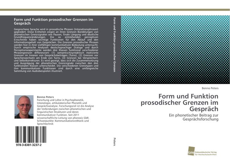 Produktbild: Form und Funktion prosodischer Grenzen im Gespr&auml;ch