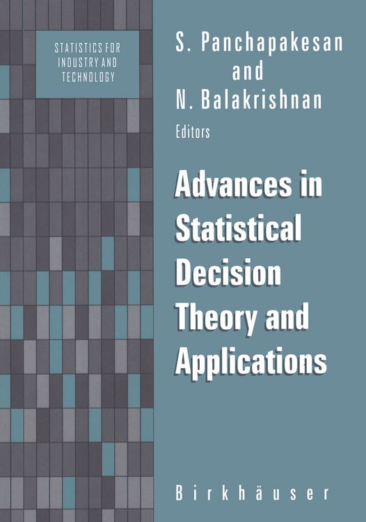 Produktbild: Advances in Statistical Decision Theory and Applications