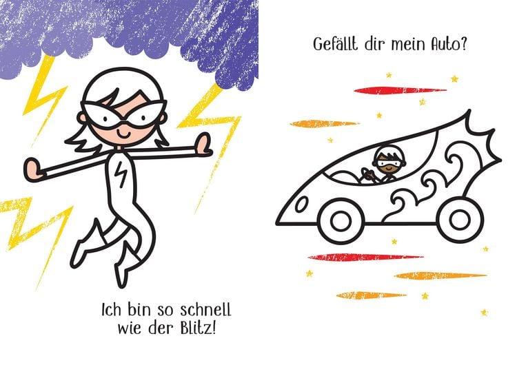 Produktbild: Kleine Kreativ-Werkstatt &ndash; Mein Ganz-einfach-Ausmalen-Koffer: Dinos, Lastwagen, Superkids