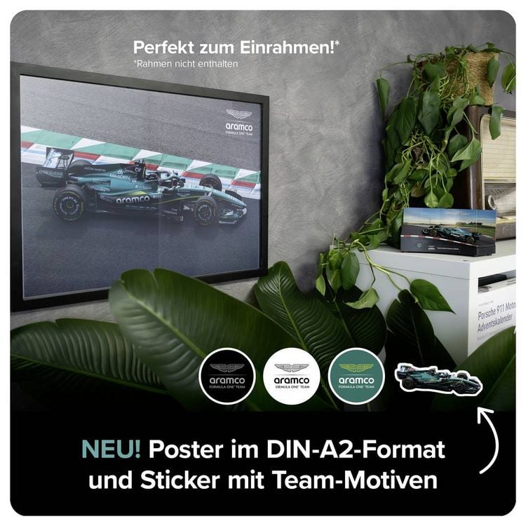 Produktbild: FRANZIS 67325 - Aston Martin Aramco Formel 1 Adventskalender