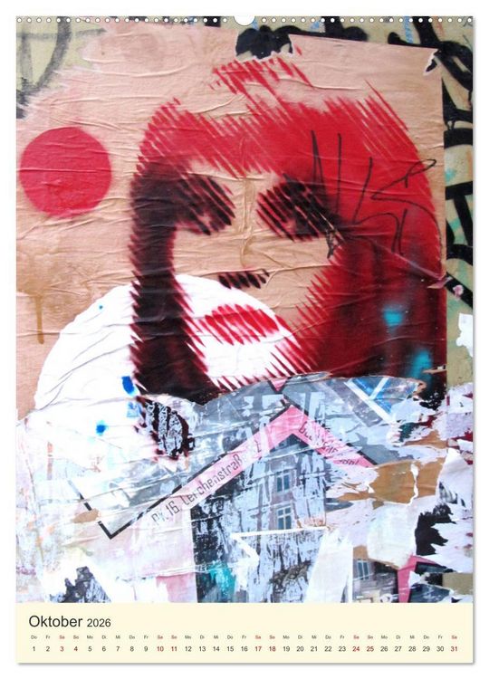 Produktbild: Famous Women in StreetArt (Wandkalender 2026 DIN A2 hoch), CALVENDO Monatskalender