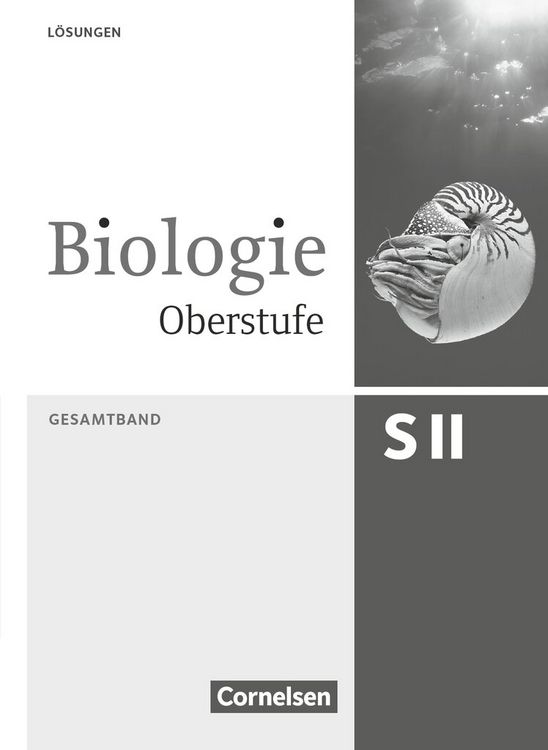 Produktbild: Biologie Oberstufe Gesamtband. L&ouml;sungsheft