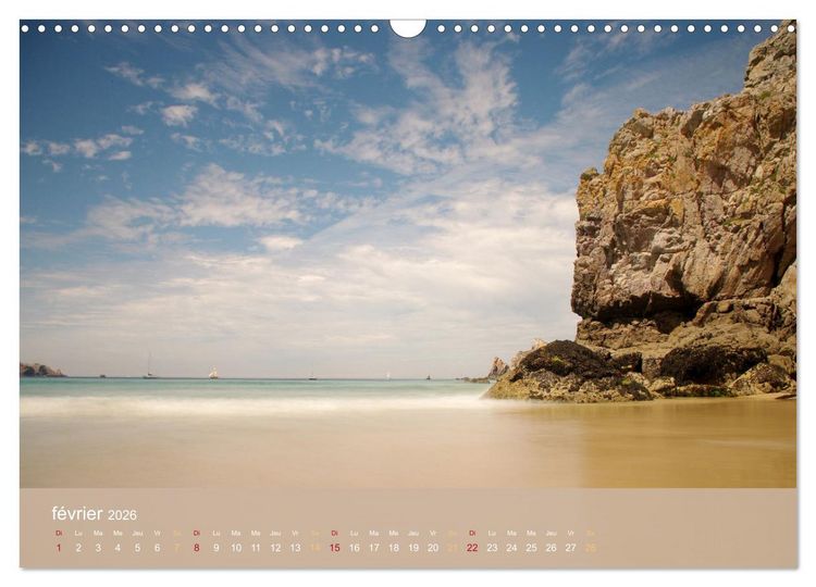 Produktbild: &Eacute;chapp&eacute;e Breizh (Calendrier mural 2026 DIN A3 vertical), CALVENDO calendrier mensuel