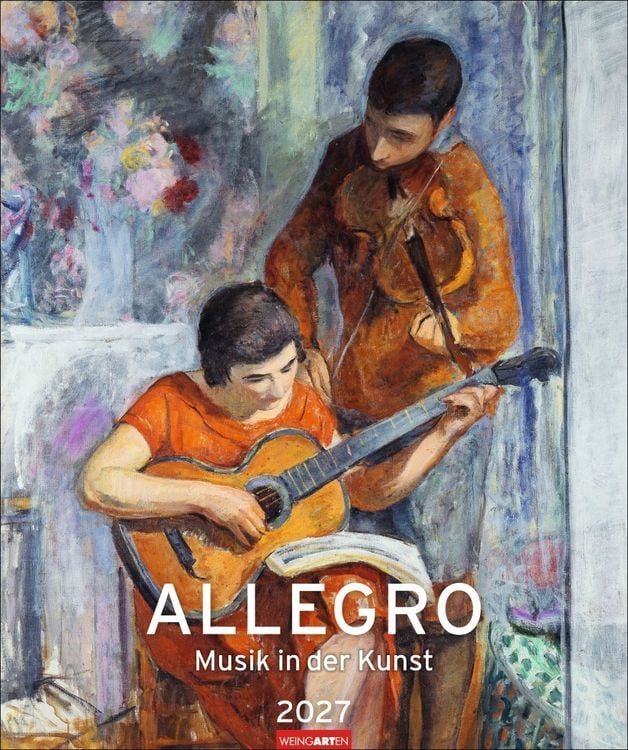 Produktbild: Allegro - Musik in der Kunst Kalender 2027 - Musik in der Kunst