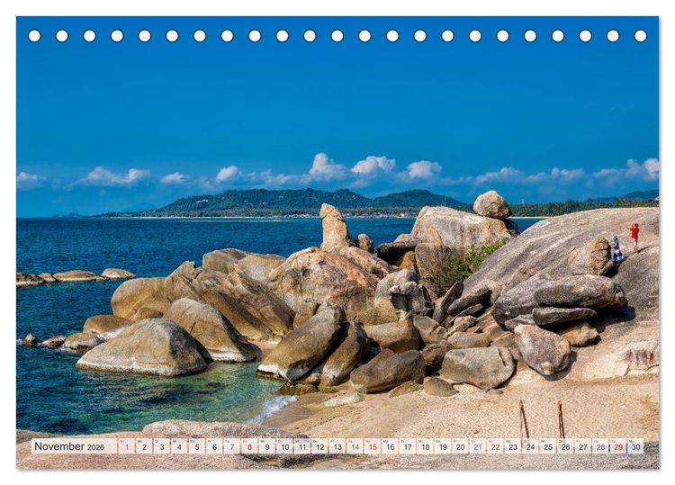 Produktbild: Thailand Impressionen (Tischkalender 2026 DIN A5 quer), CALVENDO Monatskalender