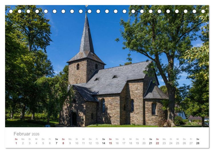 Produktbild: Sch&ouml;nes M&auml;rkisches Sauerland (Tischkalender 2026 DIN A5 quer), CALVENDO Monatskalender