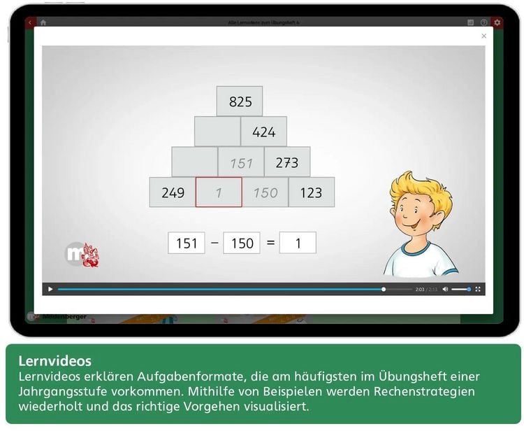 Produktbild: Das &Uuml;bungsheft Mathematik 4 - DIN A4