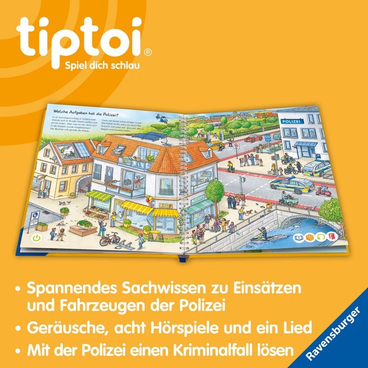 Produktbild: Tiptoi® Wieso? Weshalb? Warum? - Bei der Polizei
