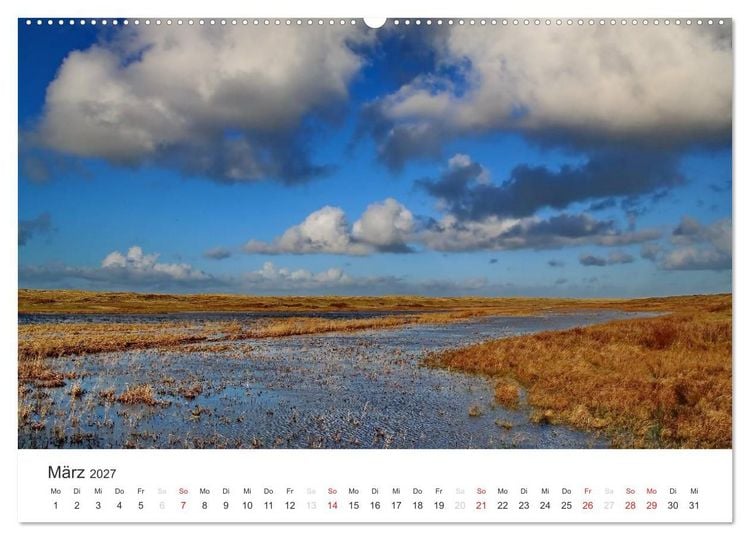 Produktbild: Texel &ndash; Eine Insel die verzaubert (Wandkalender 2027 DIN A2 quer), CALVENDO Monatskalender