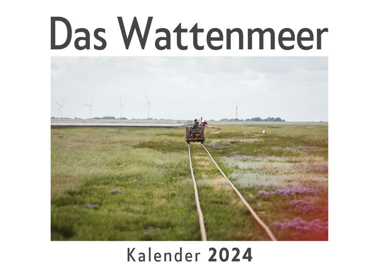 Produktbild: Das Wattenmeer (Wandkalender 2024, Kalender DIN A4 quer, Monatskalender im Querformat mit Kalendarium, Das perfekte Geschenk)