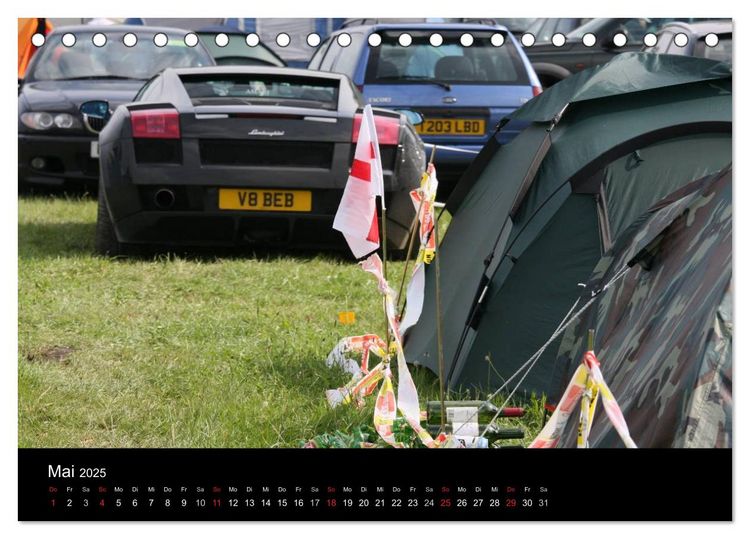 Produktbild: 24 Stunden in Le Mans (Tischkalender 2025 DIN A5 quer), CALVENDO Monatskalender