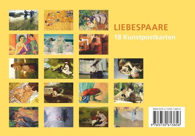 Produktbild: Postkarten-Set Liebespaare