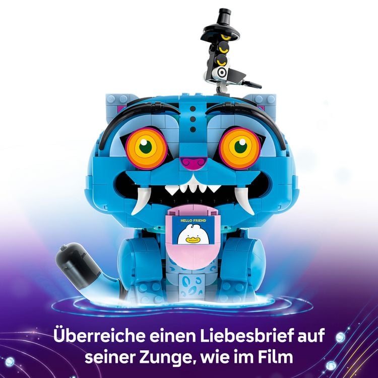 Produktbild: LEGO KPop Demon Hunters Der Tiger Derpy und die Elster Sussie 72537