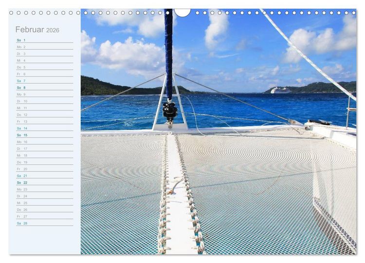 Produktbild: Katamaran-Tour (Wandkalender 2026 DIN A3 quer), CALVENDO Monatskalender