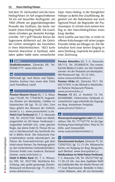 Produktbild: TRESCHER Reisef&uuml;hrer B&ouml;hmisches B&auml;derdreieck