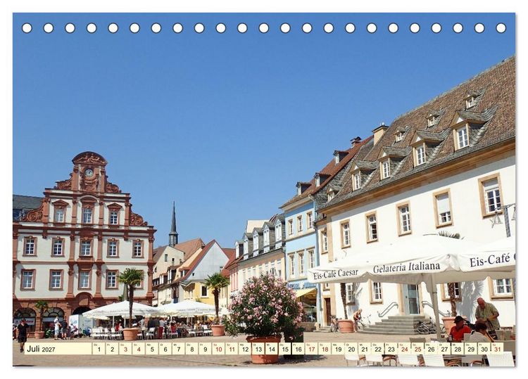 Produktbild: Speyer am Rhein Kaiserdom und Pilgerstadt (Tischkalender 2027 DIN A5 quer), CALVENDO Monatskalender