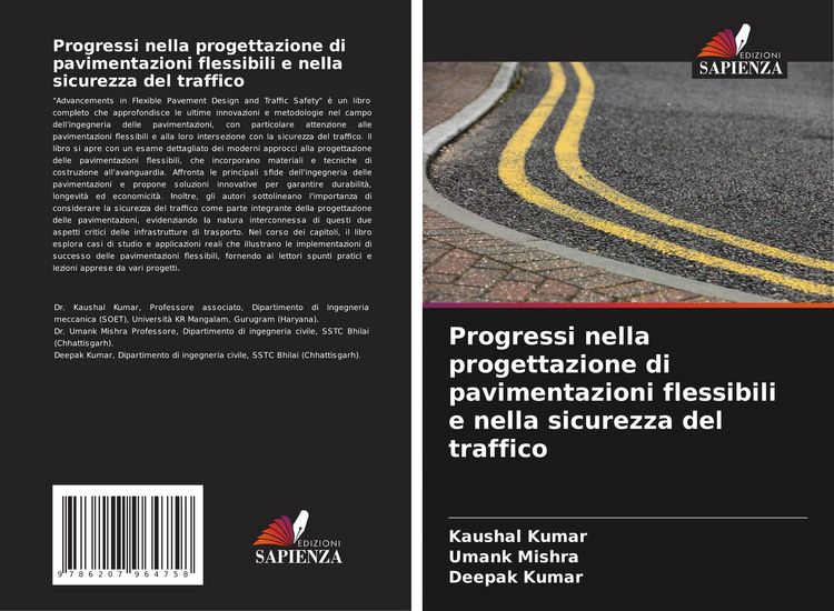 Produktbild: Progressi nella progettazione di pavimentazioni flessibili e nella sicurezza del traffico