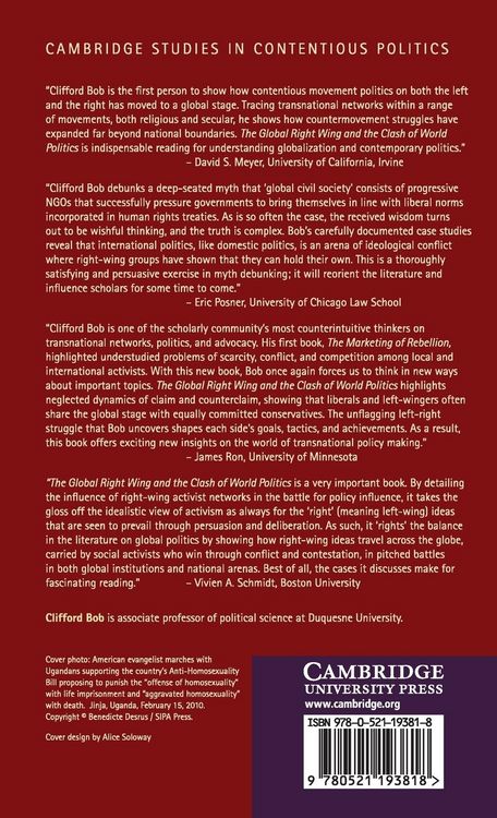 Produktbild: The Global Right Wing and the Clash of World Politics
