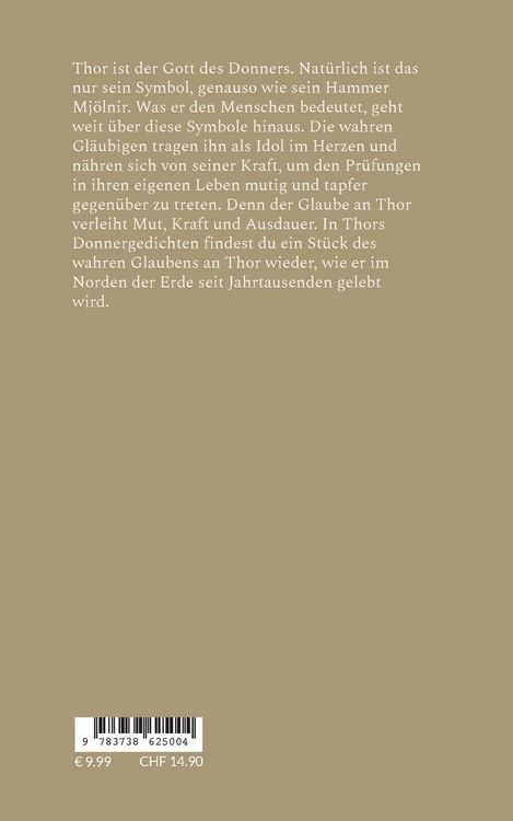Produktbild: Thors Donnergedichte
